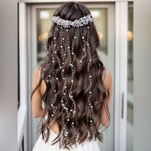 Boho pearl headband K12 - Picture 1 of 4